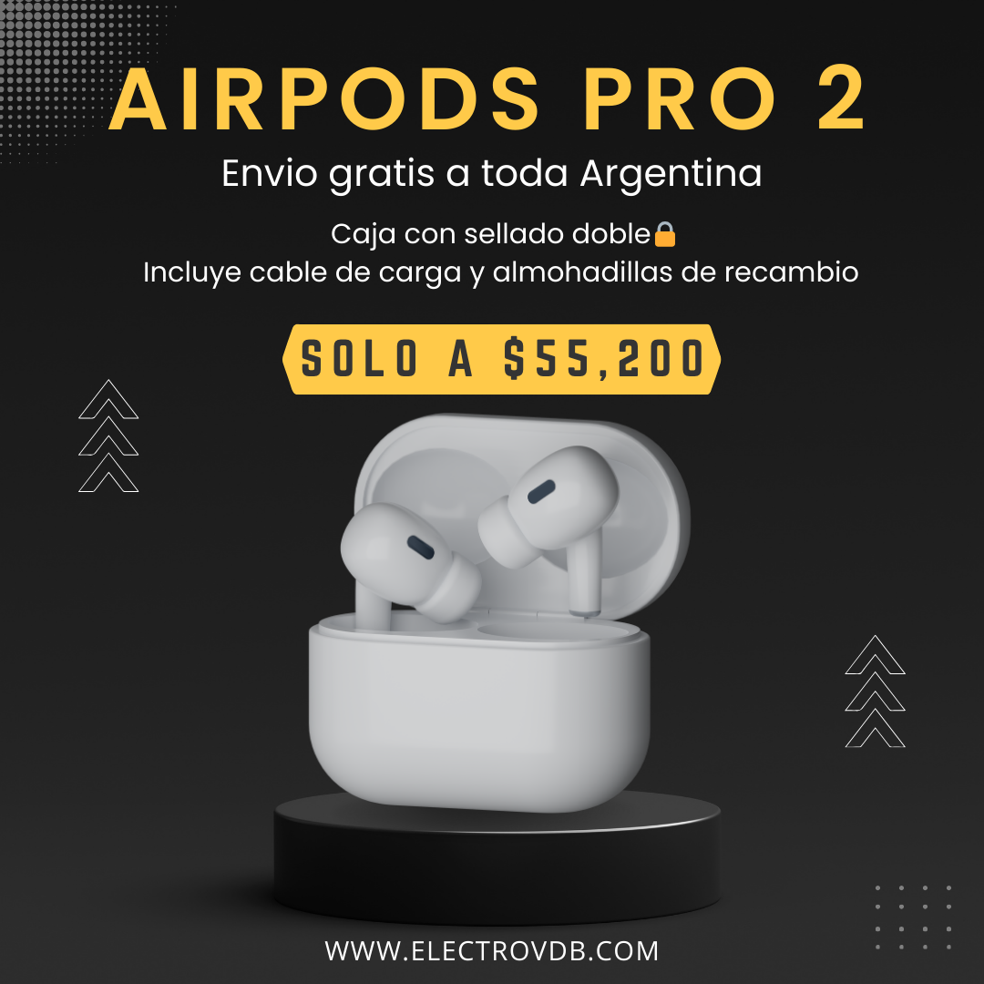 AirPods Pro 2 CERTIFICADOS | SELLADO DOBLE